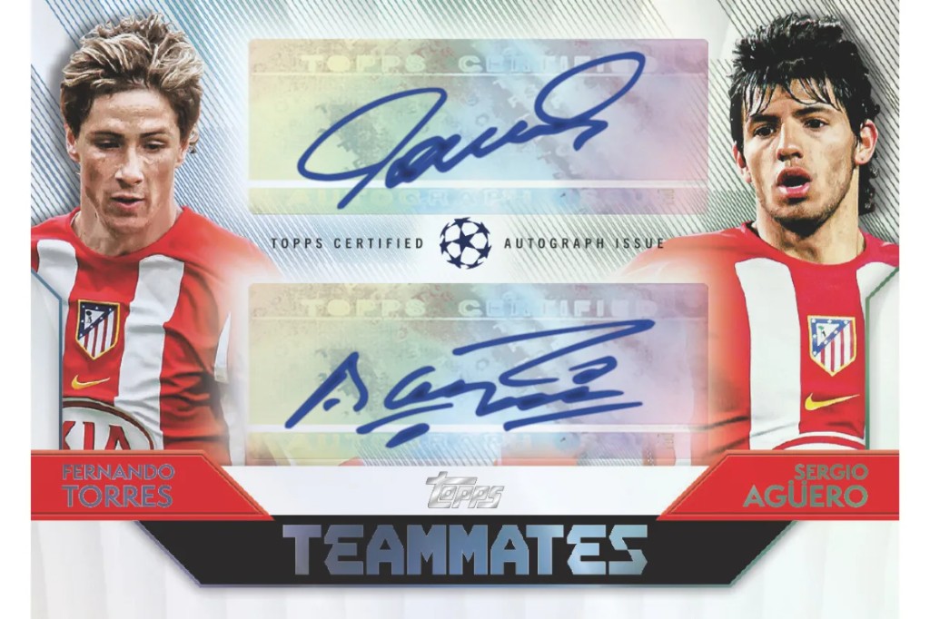 Fernando Torres & Sergio Agüero — Dual Autograph 1